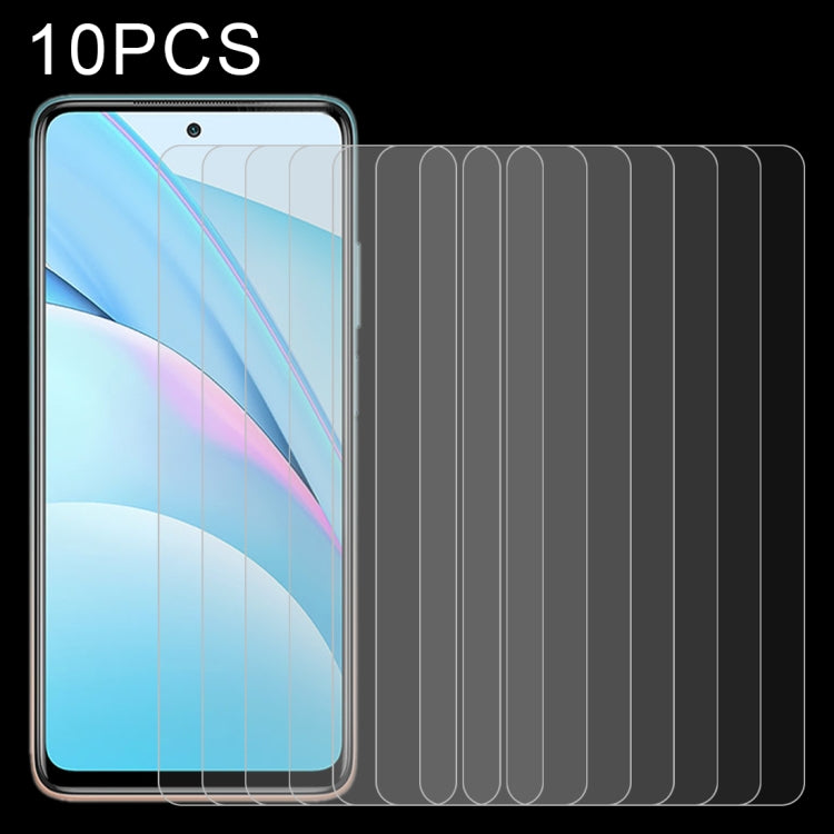 10 pellicole in vetro temperato da 0,26 mm 9H 2,5D, For Xiaomi Mi 10T 5G / 10T Pro 5G / 10T Lite 5G (10 PCS), For Xiaomi Redmi Note 9T (10 PCS), For Xiaomi Redmi Note 10 5G / Poco M3 Pro 5G (10 PCS)                                                      ...