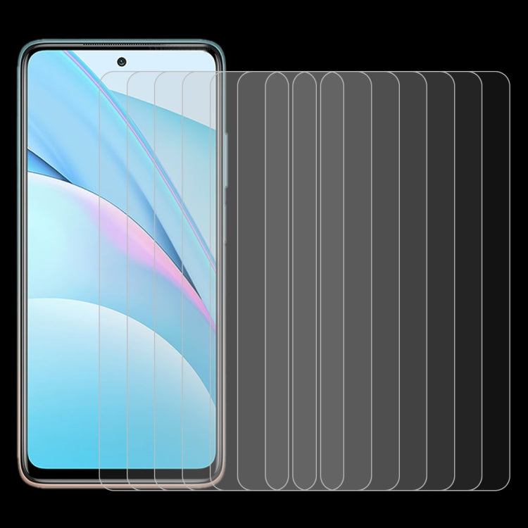 10 pellicole in vetro temperato da 0,26 mm 9H 2,5D, For Xiaomi Mi 10T 5G / 10T Pro 5G / 10T Lite 5G (10 PCS), For Xiaomi Redmi Note 9T (10 PCS), For Xiaomi Redmi Note 10 5G / Poco M3 Pro 5G (10 PCS)                                                      ...