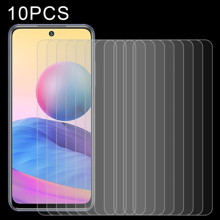 10 pellicole in vetro temperato da 0,26 mm 9H 2,5D, For Xiaomi Mi 10T 5G / 10T Pro 5G / 10T Lite 5G (10 PCS), For Xiaomi Redmi Note 9T (10 PCS), For Xiaomi Redmi Note 10 5G / Poco M3 Pro 5G (10 PCS)                                                      ...