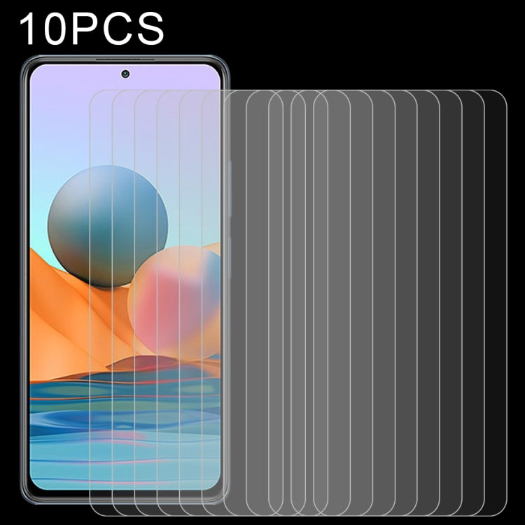 10 pellicole in vetro temperato da 0,26 mm 9H 2,5D, For Xiaomi Mi 10T 5G / 10T Pro 5G / 10T Lite 5G (10 PCS), For Xiaomi Redmi Note 9T (10 PCS), For Xiaomi Redmi Note 10 5G / Poco M3 Pro 5G (10 PCS)                                                      ...