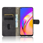 Custodia portafoglio in pelle PU con chiusura magnetica per Oppo