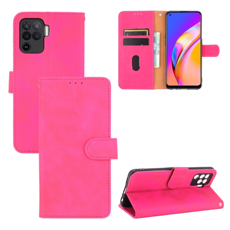 Custodia portafoglio in pelle PU con chiusura magnetica per Oppo