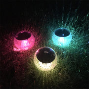 Lampada solare galleggiante impermeabile per piscina 11cm