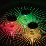 Lampada solare galleggiante impermeabile per piscina 11cm