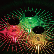 Lampada solare galleggiante impermeabile per piscina 11cm