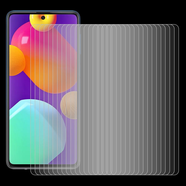Pellicola vetro temperato 0,26 mm per Samsung Galaxy M62 50 pezzi