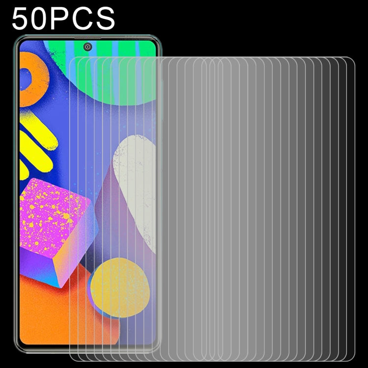 Pellicola vetro temperato 0,26 mm per Samsung Galaxy M62 50 pezzi
