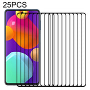 Pellicola in vetro temperato a schermo intero con colla intera da 25 pezzi, For Samsung Galaxy M62 (25 PCS), For Samsung Galaxy F62 (25 PCS), For Xiaomi Poco X3 Pro (25 PCS), For Xiaomi Poco F3 (25 PCS), For Xiaomi Redmi Note 9T (25 PCS)               ...