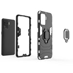 Custodia TPU antiurto con supporto compatibile Xiaomi Redmi Note