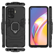 Custodia protettiva antiurto per PC + TPU con supporto per anello magnetico, For OPPO A94, For Xiaomi Redmi Note 10 4G, For Xiaomi Mi 10S