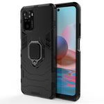 Custodia TPU antiurto con supporto compatibile Xiaomi Redmi Note
