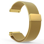 Cinturino di ricambio in acciaio inossidabile milanese da 22 mm per Huawei Watch GT2 Pro / Amazfit GTR 2