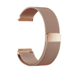 Cinturino di ricambio in acciaio inossidabile milanese da 22 mm per Huawei Watch GT2 Pro / Amazfit GTR 2