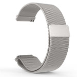 Cinturino di ricambio in acciaio inossidabile milanese da 22 mm per Huawei Watch GT2 Pro / Amazfit GTR 2