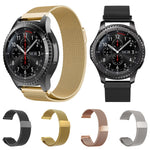 Cinturino di ricambio in acciaio inossidabile milanese da 22 mm per Huawei Watch GT2 Pro / Amazfit GTR 2