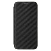 Struttura in fibra di carbonio Flip orizzontale magnetico Custodia in pelle TPU + PC + PU con slot per schede, For Xiaomi Redmi Note 10, For Xiaomi Redmi Note 10S, For Xiaomi Redmi Note 10 Pro, For Xiaomi Redmi Note 10 Pro Max