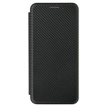 Struttura in fibra di carbonio Flip orizzontale magnetico Custodia in pelle TPU + PC + PU con slot per schede, For alcatel 1S (2021), For Huawei P50 Pro