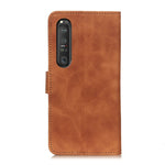 Custodia portafoglio in PU e TPU con slot carte per Xperia 10 III