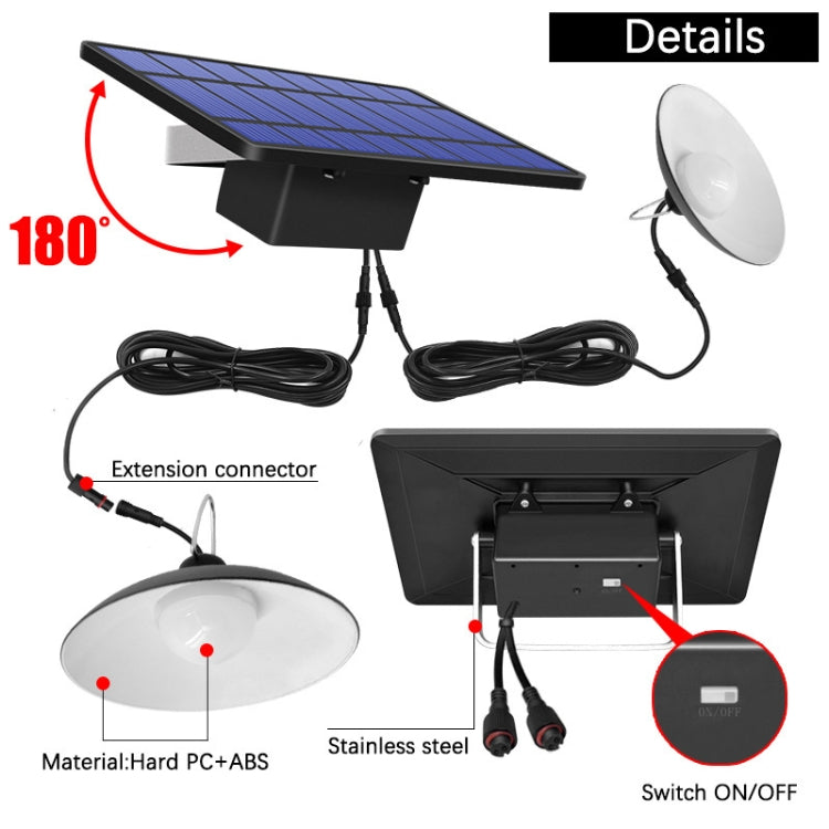 Lampadario solare retrò 32 LED per cortile 2 in 1