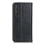 Custodia portafoglio in pelle con slot carte e supporto