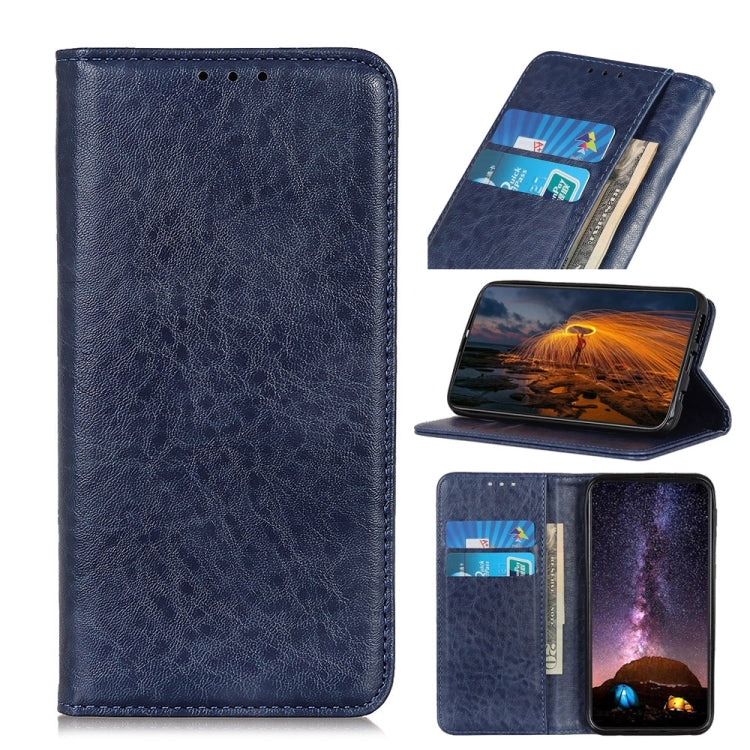 Custodia portafoglio in pelle con slot carte e supporto
