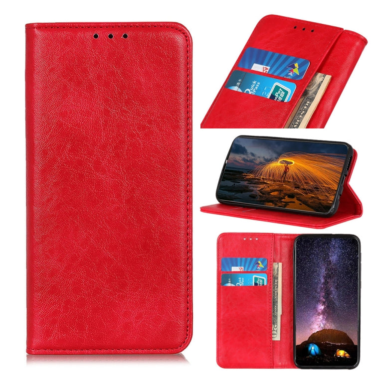 Custodia portafoglio in pelle con slot carte e supporto