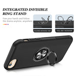 Custodia protettiva magnetica PC e TPU per iPhone SE 2022 e 8
