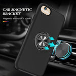 Custodia protettiva magnetica PC e TPU per iPhone SE 2022 e 8