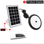 Lampada LED solare 56 LED per giardino e garage IP65
