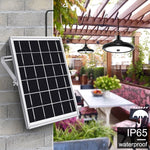 Lampada LED solare 56 LED per giardino e garage IP65
