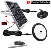 Lampada LED solare 2 in 1 con sensore PIR IP65