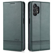 Per Samsung Galaxy A32 5G AZNS Custodia in pelle a vibrazione orizzontale con struttura in vitello magnetico con slot per schede e supporto e portafoglio, For Samsung Galaxy A32 5G