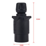 A4060 Presa per adattatore connettore cablaggio presa spina 12V 7 pin UE per rimorchio, A4060