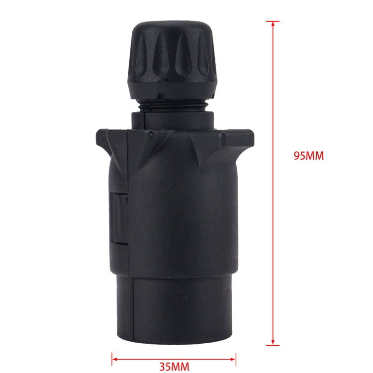 A4060 Presa per adattatore connettore cablaggio presa spina 12V 7 pin UE per rimorchio, A4060