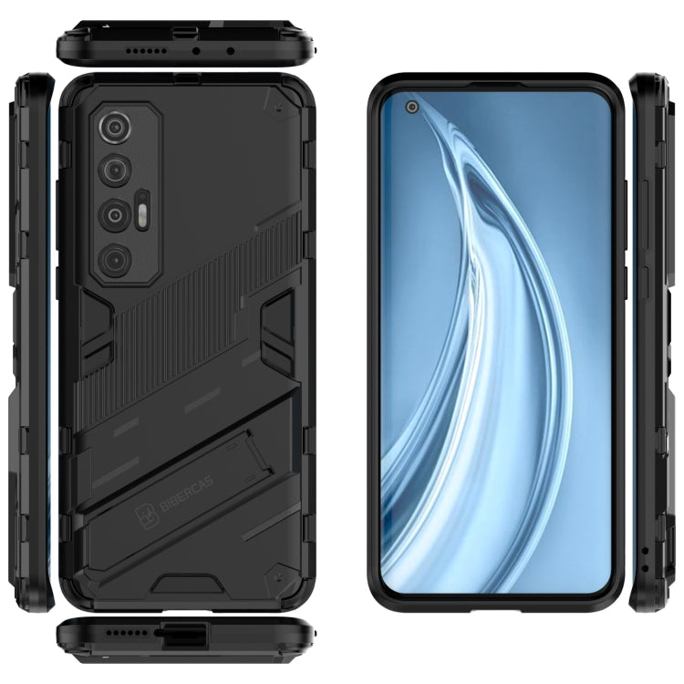 Punk Armor 2 in 1 PC + custodia antiurto in TPU con supporto invisibile, For Xiaomi Mi 10S, For OPPO Find X3