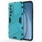 Punk Armor 2 in 1 PC + custodia antiurto in TPU con supporto invisibile, For Xiaomi Mi 10S, For OPPO Find X3