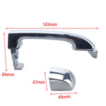 A5197-02 Maniglia per porta esterna galvanica per auto 82662-3J010 per Hyundai Veracruz 2007-2012, A5197-02