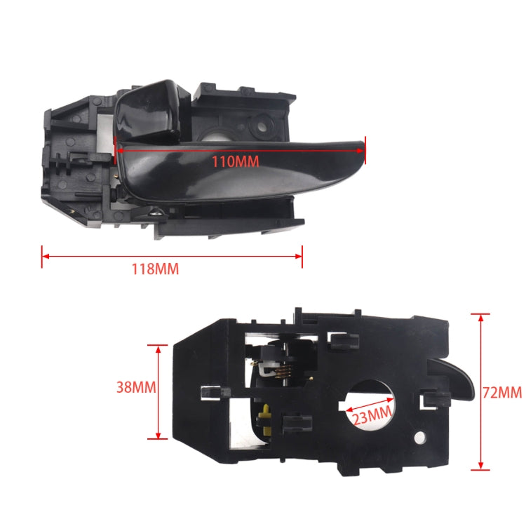 A5321-01 Maniglia interna della porta lato sinistro dell'auto 82610-2D000 per Hyundai Elantra 2001-2006, A5321-01