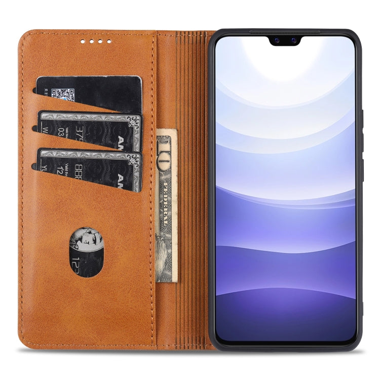 Custodia portafoglio in pelle con slot carte per Redmi Note 10