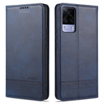 Custodia portafoglio in pelle con slot carte per Redmi Note 10