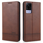 Custodia portafoglio in pelle con slot carte per Redmi Note 10