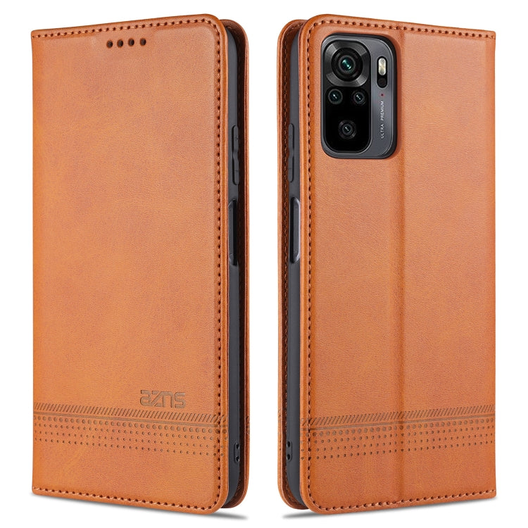 Custodia portafoglio in pelle con slot carte per Redmi Note 10