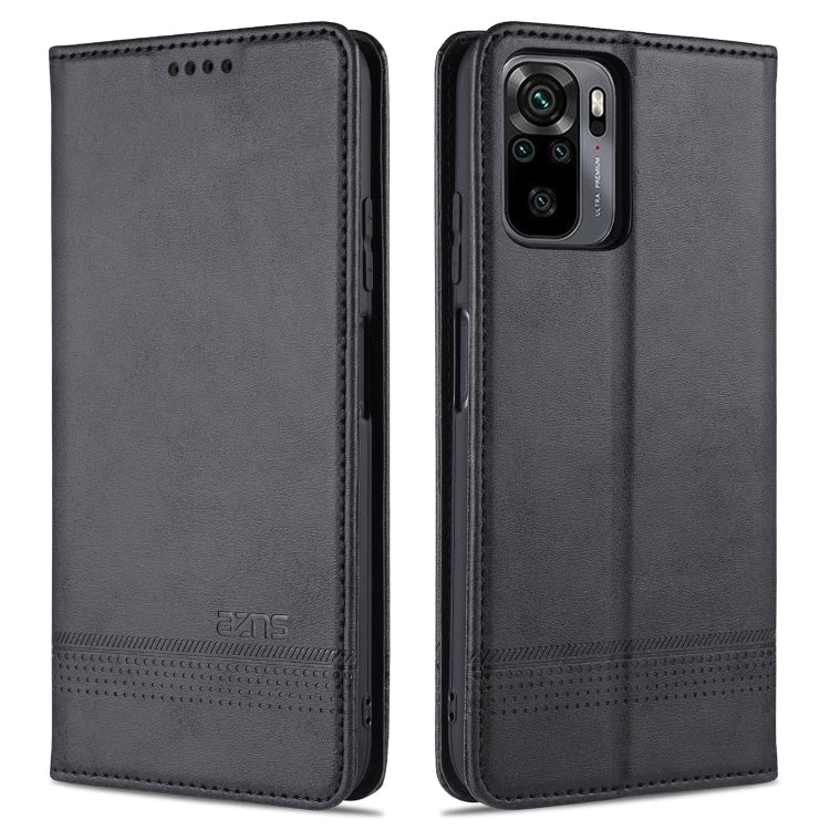 Custodia portafoglio in pelle con slot carte per Redmi Note 10