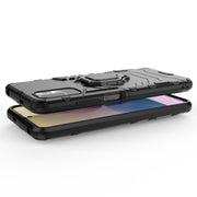 Custodia protettiva antiurto per PC + TPU con supporto per anello magnetico, For Xiaomi Redmi Note 10 5G, For Samsung Galaxy F62 / M62
