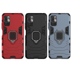 Custodia TPU antiurto con anello per Xiaomi Redmi Note 10 5G