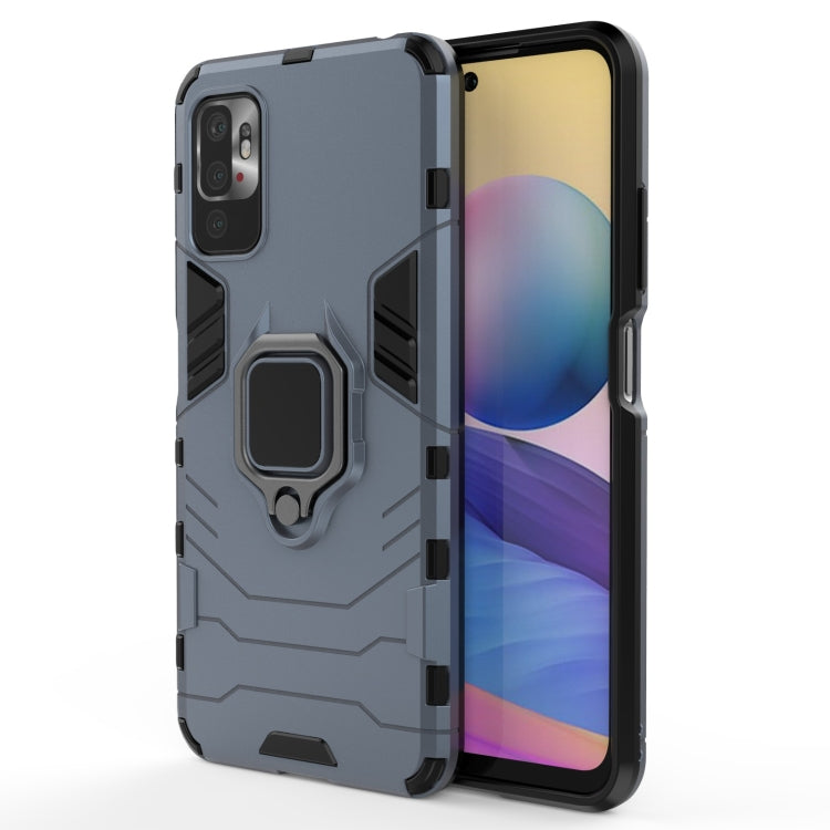 Custodia TPU antiurto con anello per Xiaomi Redmi Note 10 5G
