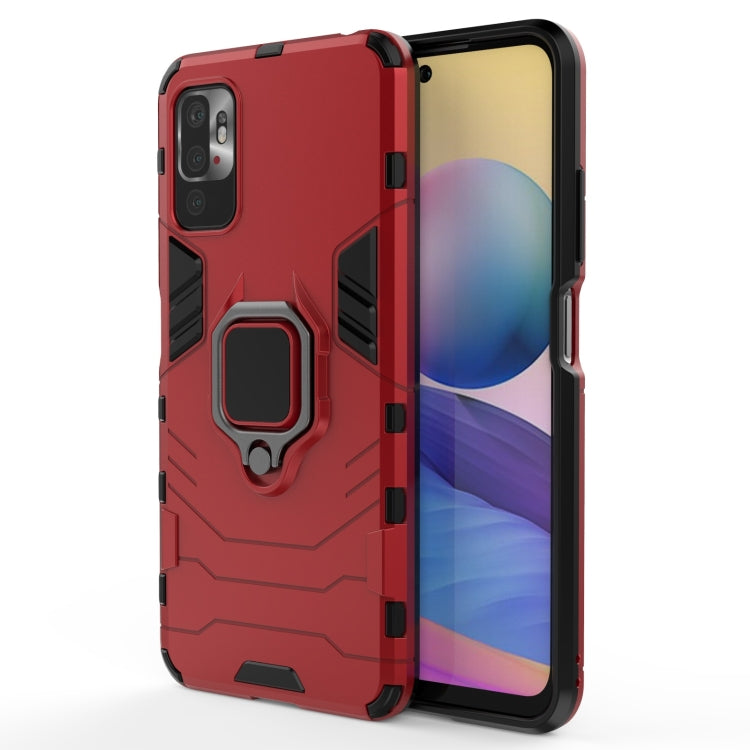 Custodia TPU antiurto con anello per Xiaomi Redmi Note 10 5G