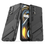 Punk Armor 2 in 1 PC + custodia antiurto in TPU con supporto invisibile, For OPPO Realme GT 5G, For Xiaomi Redmi Note 10