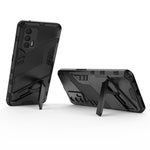Punk Armor 2 in 1 PC + custodia antiurto in TPU con supporto invisibile, For OPPO Realme GT 5G, For Xiaomi Redmi Note 10