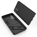 Punk Armor 2 in 1 PC + custodia antiurto in TPU con supporto invisibile, For OPPO Realme GT 5G, For Xiaomi Redmi Note 10